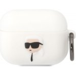 Karl Lagerfeld 3D Logo NFT Karl Head Silikonové Pouzdro pro Airpods Pro KLAPRUNIKH – Zboží Živě