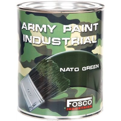 Fosco Barva nátěrová 1l - NATO zelená