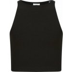 SF Minni dívčí strečové crop top tričko černá – Sleviste.cz