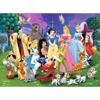 Ravensburger Pohádkové Disney postavy 200 dílků od 249 Kč - Heureka.cz