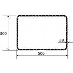 Třmínek do betonu 50x30 R8 – Zboží Mobilmania