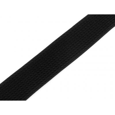 Suchý zip háček a plyš na jedné stuze šíře 38 mm Varianta: 2 černá, Balení: 1 m – Hledejceny.cz