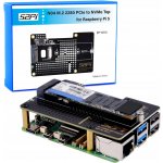 GeeekPi Raspberry Pi 5 8GB startovací sada s N04 M.2 NVMe SSD PCIe 64GB – Hledejceny.cz