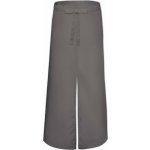 Link Kitchen Wear Barová a bistro zástěra s rozparkem z keprové tkaniny šedá tmavá 100 x 100 cm X962 – Hledejceny.cz