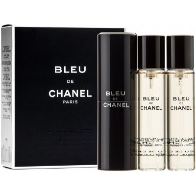 Chanel Bleu de Chanel perfumed water for men 3 x 20 ml complete, set - VMD  parfumerie - drogerie