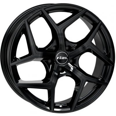 Rial Salento 8x18 5x108 ET45 diamond black – Zboží Mobilmania