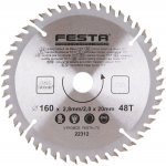Festa Pilový kotouč s SK plátkem, 160 x 20 mm, 48 zubů, TCT 22312 – Sleviste.cz