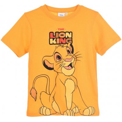 Tričko lví král žluté – Zboží Dáma