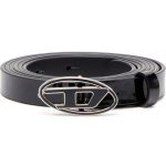 Diesel opasek OVAL D LOGO B-1DR 15 DOUBLE BE černá – Zboží Dáma
