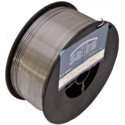 SATRA S-G08W1, Svářecí drát 0,8 mm pro svařování FCAW bez ochranných plynů | 1 kg, vysoká kvalita svaru – Zbozi.Blesk.cz
