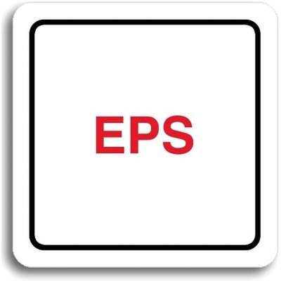 Accept Piktogram "EPS" (80 × 80 mm) (bílá tabulka - barevný tisk) – Hledejceny.cz