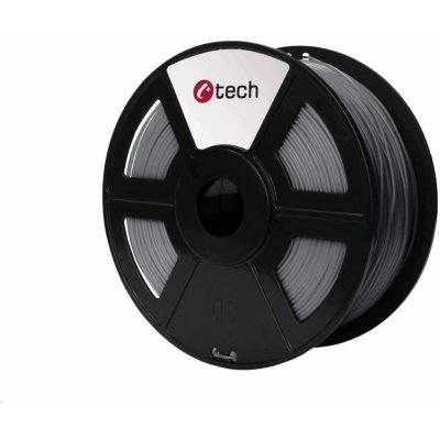C-TECH , PETG, 1,75mm, 1kg, stříbrná – Zboží Živě