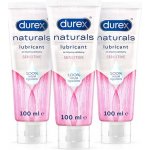 Durex Naturals Sensitive Intimate Gel 3 x 100 ml – Zboží Mobilmania