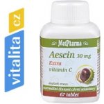 Medpharma Aescin 30 mg extra vitamin C 67 tablet – Hledejceny.cz