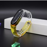 Xiaomi Mi Band 3/4 náhradní náramek Skleněný vzhled Žlutý MBSCZ-SK505 – Zbozi.Blesk.cz