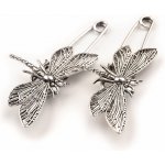 Brož VÁŽKA na spínacím špendlíku 1 platina – Zboží Dáma