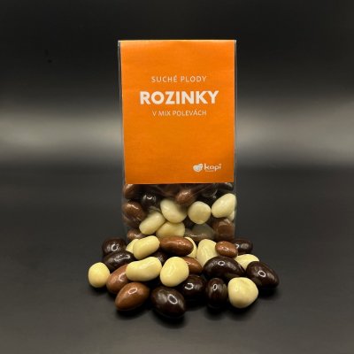 Diana oříšky Rozinky v mix polevách 100 g – Zbozi.Blesk.cz