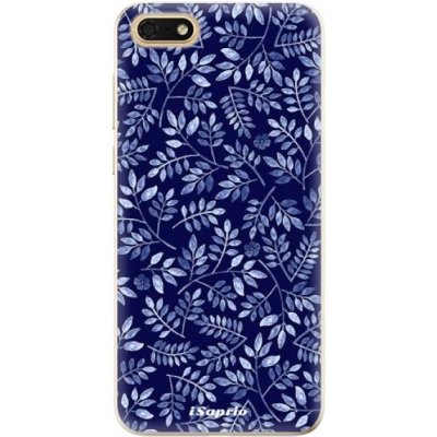 Pouzdro iSaprio Blue Leaves Honor 7S – Sleviste.cz