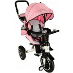 Trike Fix V3 s funkcí kočárku 3v1 otočná o 360 růžová – Hledejceny.cz