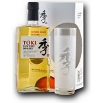 Suntory Toki 43% 0,7 l (dárkové balení 1 sklenice) – Hledejceny.cz