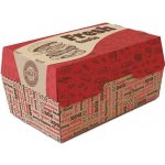 box na hamburger kraft s potiskem 200x130x110mm – Hledejceny.cz