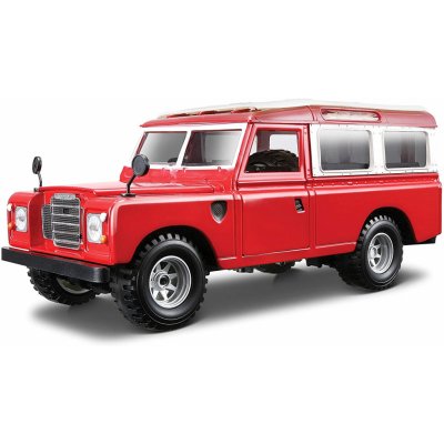 Bburago Land Rover Series II červená 1:24 – Hledejceny.cz