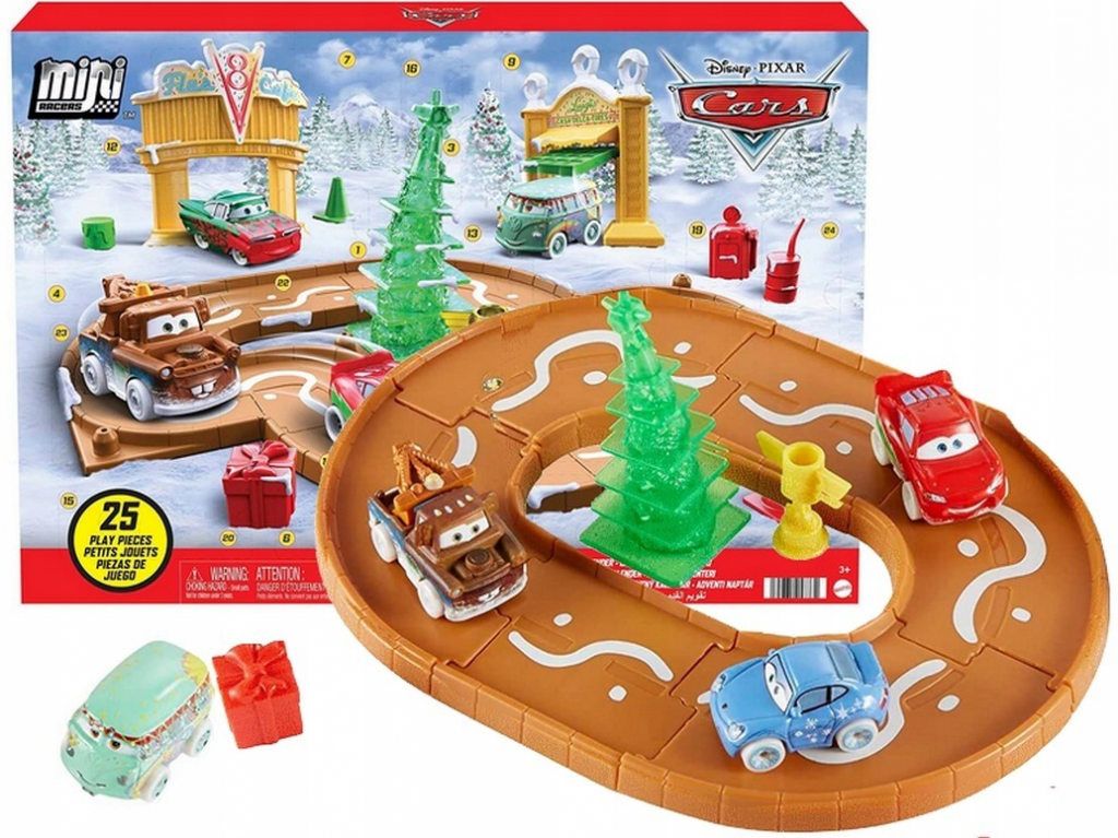 Mattel Cars mini adventní kalendář