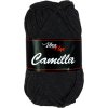 Vlna-hep Příze Camilla - bavlna Camilla: 8001 Černá