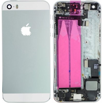 Kryt Apple iPhone SE Zadní Housing s Malými Díly stříbrný – Zboží Mobilmania