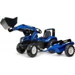 FALK Šlapací traktor 1050m Landini Power Mondial nakladačem a vlečkou – Zboží Dáma