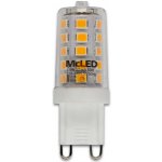 McLED LED žárovka G9 3,5W 35W teplá bílá 3000K – Hledejceny.cz