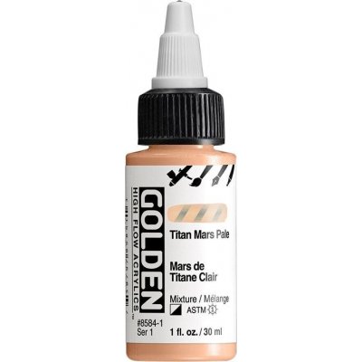 Golden Artist Colors High Flow akrylová barva titaan mars pale 30 ml – Hledejceny.cz