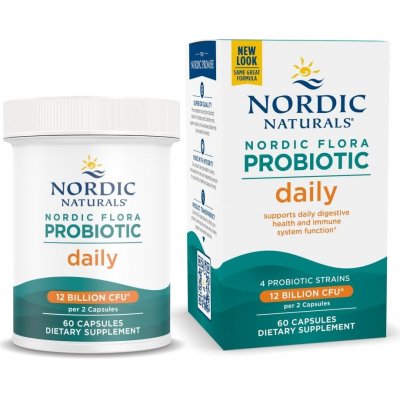 Nordic Naturals Flora Probiotika 60 kapslí – Hledejceny.cz