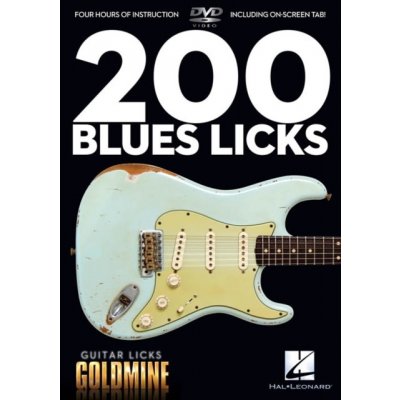 200 Blues Licks DVD – Zboží Mobilmania