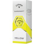 Callaway Supersoft 23 2-plášťové yellow (žluté) 3 ks – Zboží Dáma