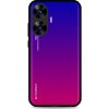 Pouzdro a kryt na mobilní telefon Realme TopQ LUXURY Realme C55 pevný duhový fialové