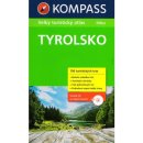 Mapy Tyrolsko Velký turistický atlas + CD-ROM