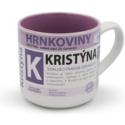 Nekupto Hrnek se jménem KRISTÝNA Hrnkoviny 300 ml