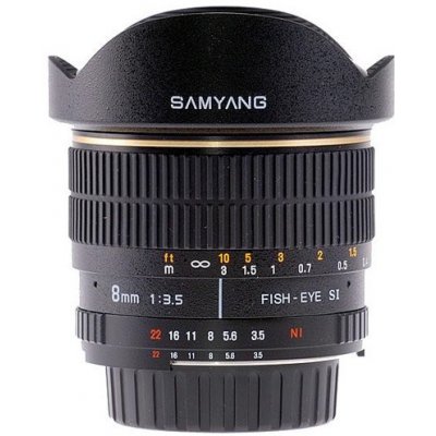 Samyang 8mm f/3.5 MC Fish-eye CS Samsung NX