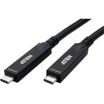 Aten UE3410F-AT USB 10Gbps (3.2 gen 2) / DP AOC USB C(M) - USB C(M) PD 60W 10m, černý – Hledejceny.cz