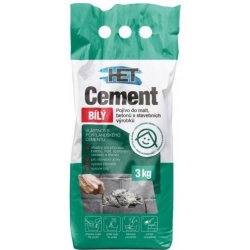 Het cement bílý pro přípravu malt a betonů 3 kg
