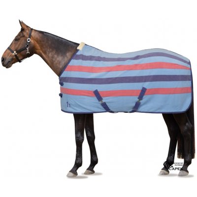 Horze Odpocovací deka RISING STAR Fialová Modrá Růžová – Zboží Mobilmania