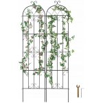 Kovová pergola Vevor s mřížkou, 180 cm – Hledejceny.cz