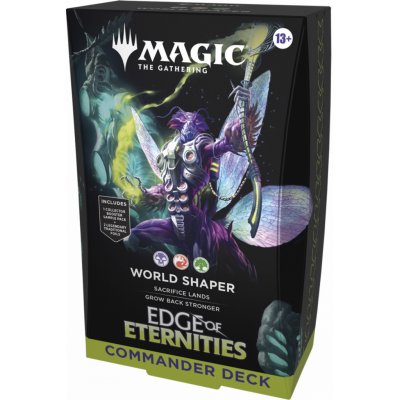 Wizards of the Coast Magic The Gathering Edge of Eternities World Shaper Commander Deck – Zboží Mobilmania