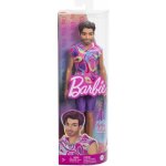 Mattel Barbie model Ken 227 brunet s vousy HRH26 – Zboží Dáma