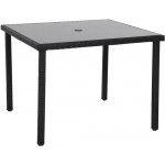 Čtvercový stůl Creador Wicke 100 s ratanovým výpletem - 100x100x74cm, 23kg (FWS50276J) – Sleviste.cz