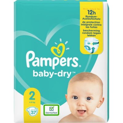 Pampers Baby Dry 2 37 ks – Zboží Mobilmania