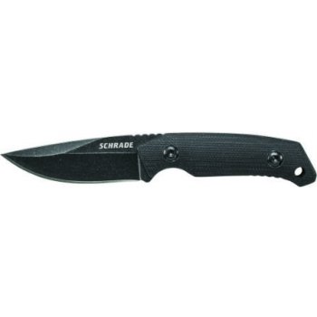 Schrade Mini Full Tang Drop Point Fixed Blade G-10 Handle