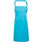 Premier Workwear Pracovní zástěra za krk s kapsou PR154 Turquoise Pantone 312 72x86cm – Hledejceny.cz