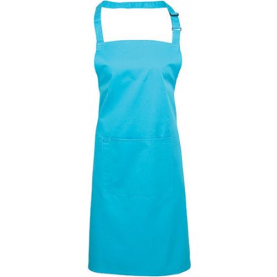 Premier Workwear Pracovní zástěra za krk s kapsou PR154 Turquoise Pantone 312 72x86cm – Hledejceny.cz